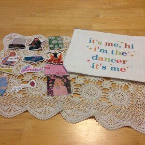 Swiftie Alert Bundle deal, makeup bag and stickers, new items